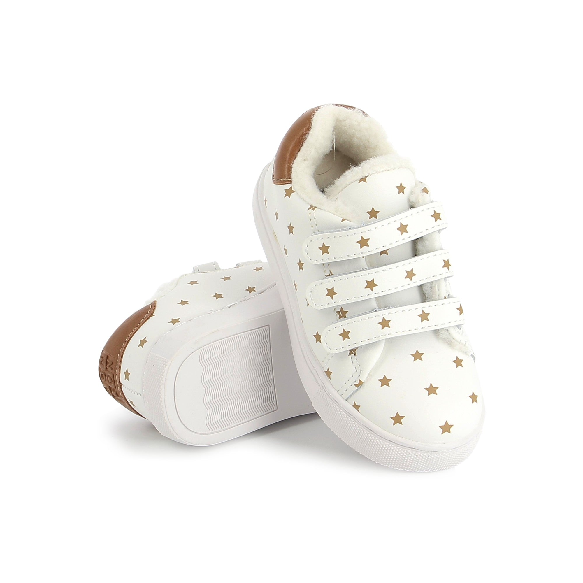 BASIL SCRATCH FUR NAPPA PRINT OFF WHITE CAMEL