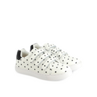 BASIL SCRATCH NAPPA PRINT OFF WHITE BLACK