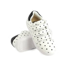 BASIL SCRATCH NAPPA PRINT OFF WHITE BLACK