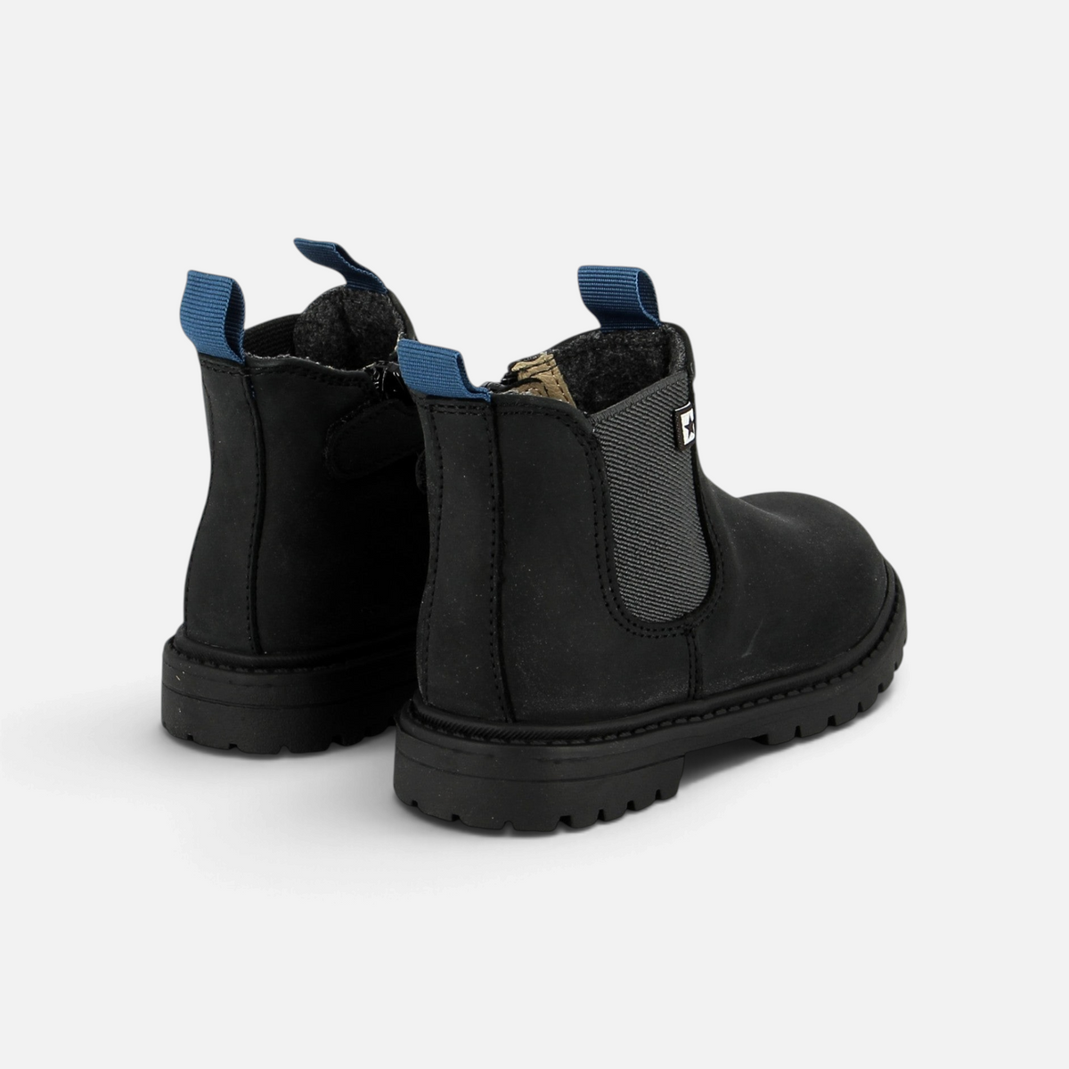 BOOTS CHELSEA CRAZY HORSE BLACK