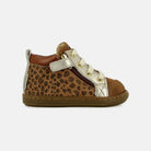 BOUBA BI ZIP - GOAT LEOPARD - CAMEL - BASKETS