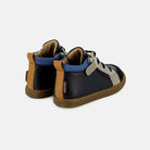 BOUBA BI ZIP - NAPPA - NAVY - BASKETS