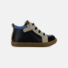 BOUBA BI ZIP - NAPPA - NAVY - BASKETS