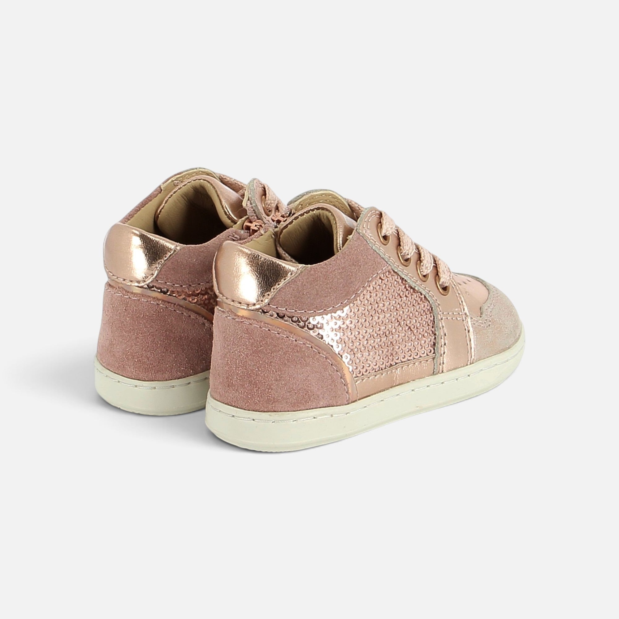 BOUBA BIBI - LAMINATO-SEQUIN - COPPER - BASKETS