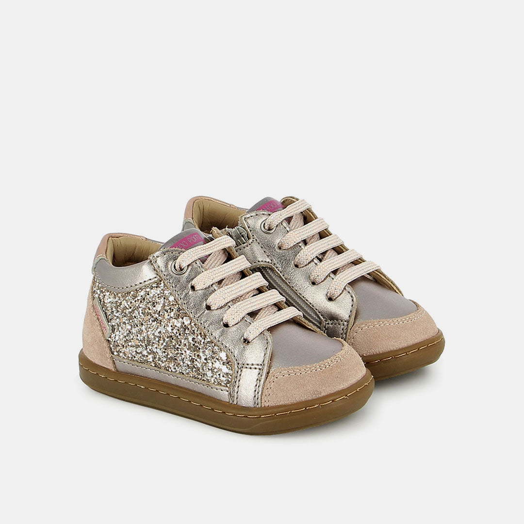 BOUBA CONNECT LAMINATO GLITTE PYRITE BASKETS