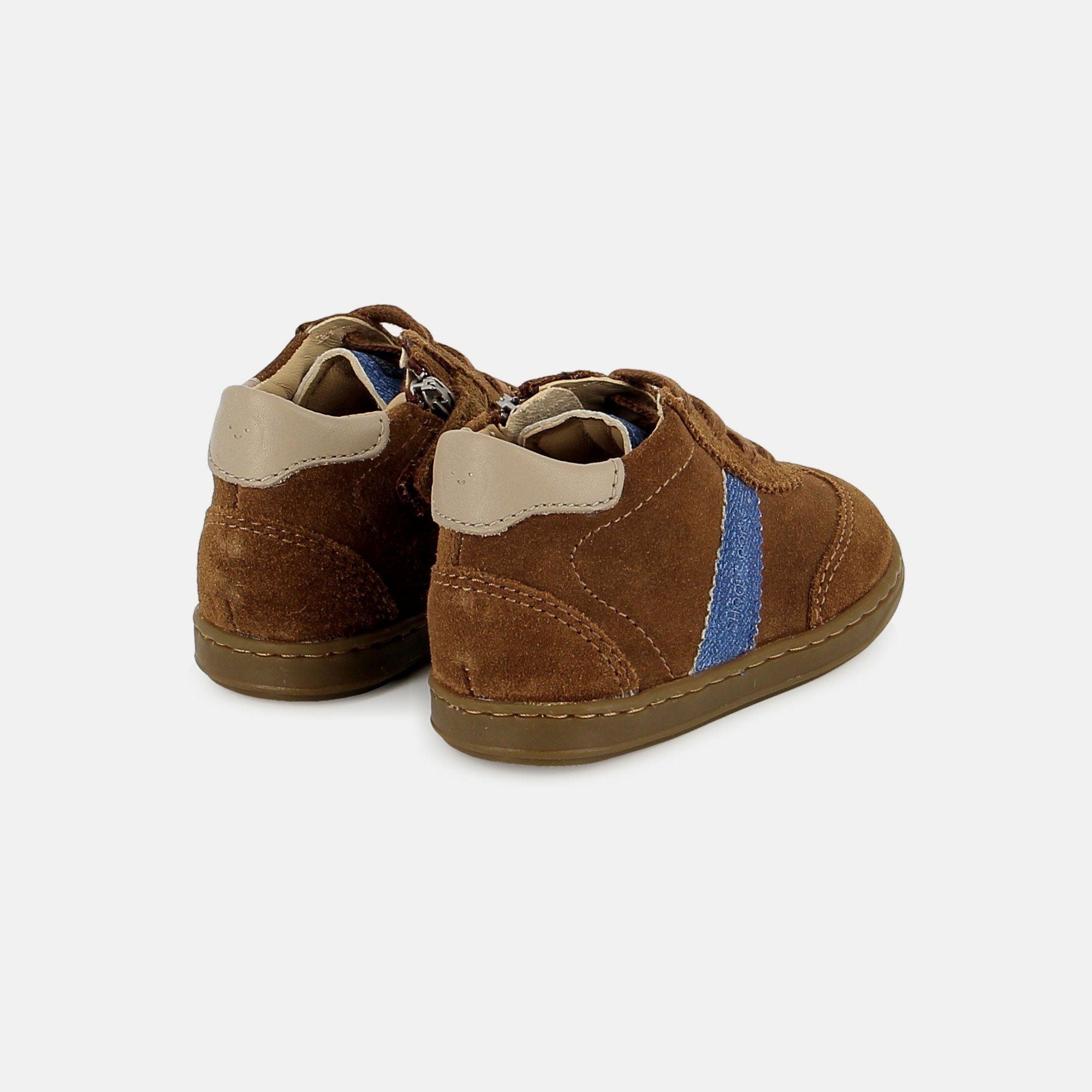 BOUBA LAZY VELOURS OILY CAMEL BASKETS