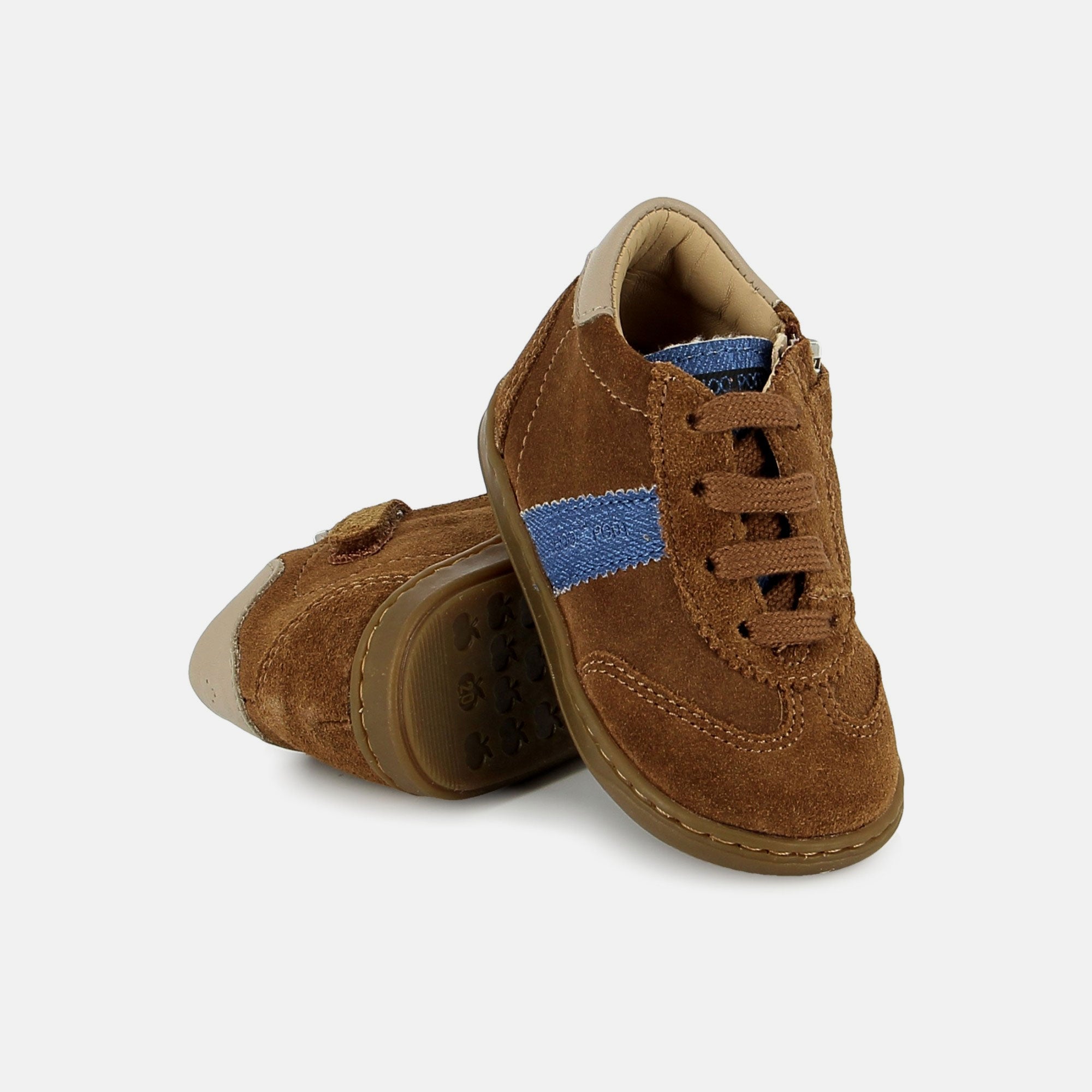 BOUBA LAZY VELOURS OILY CAMEL BASKETS