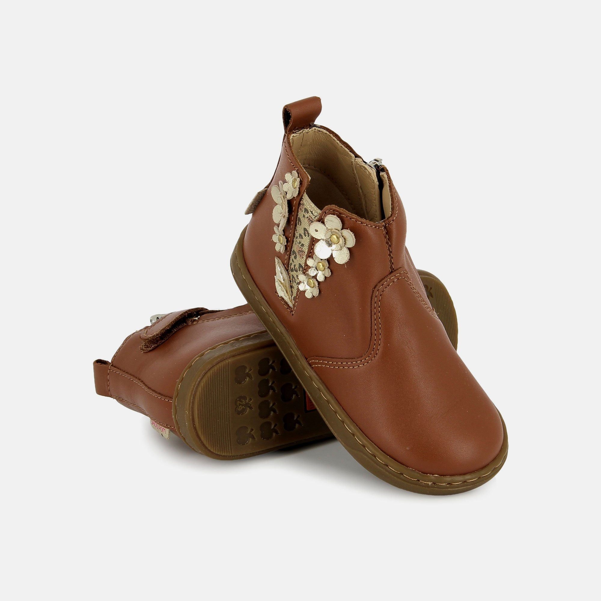 BOUBA MULTIFLO - NAPPA - DK CAMEL - BOOTS & BOTTINES