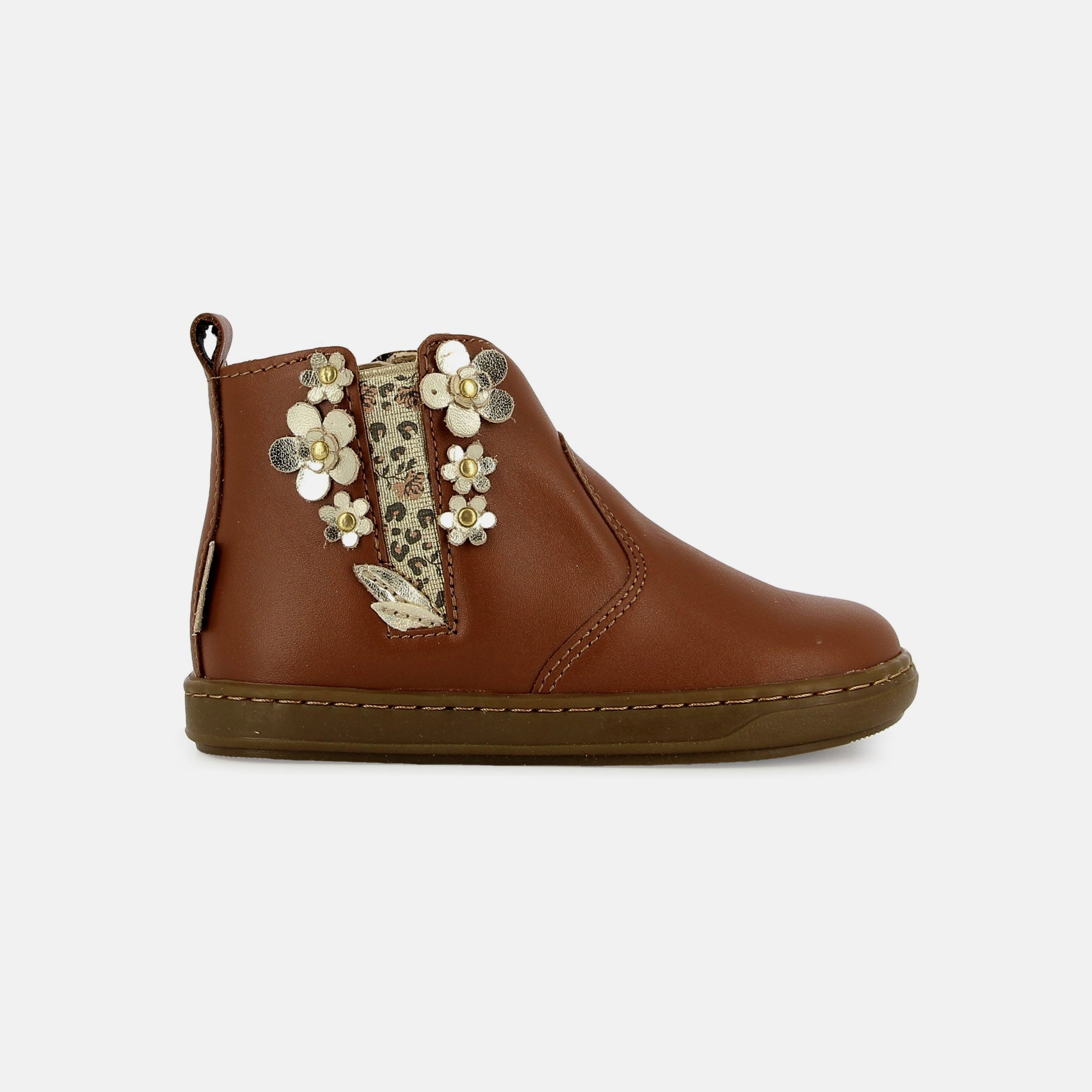 BOUBA MULTIFLO - NAPPA - DK CAMEL - BOOTS & BOTTINES