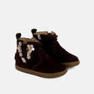 BOUBA MULTIFLO - VELOURS OILY - PURPLE - BOOTS & BOTTINES