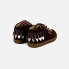 BOUBA PLUM VELOURS OILY PURPLE BASKETS