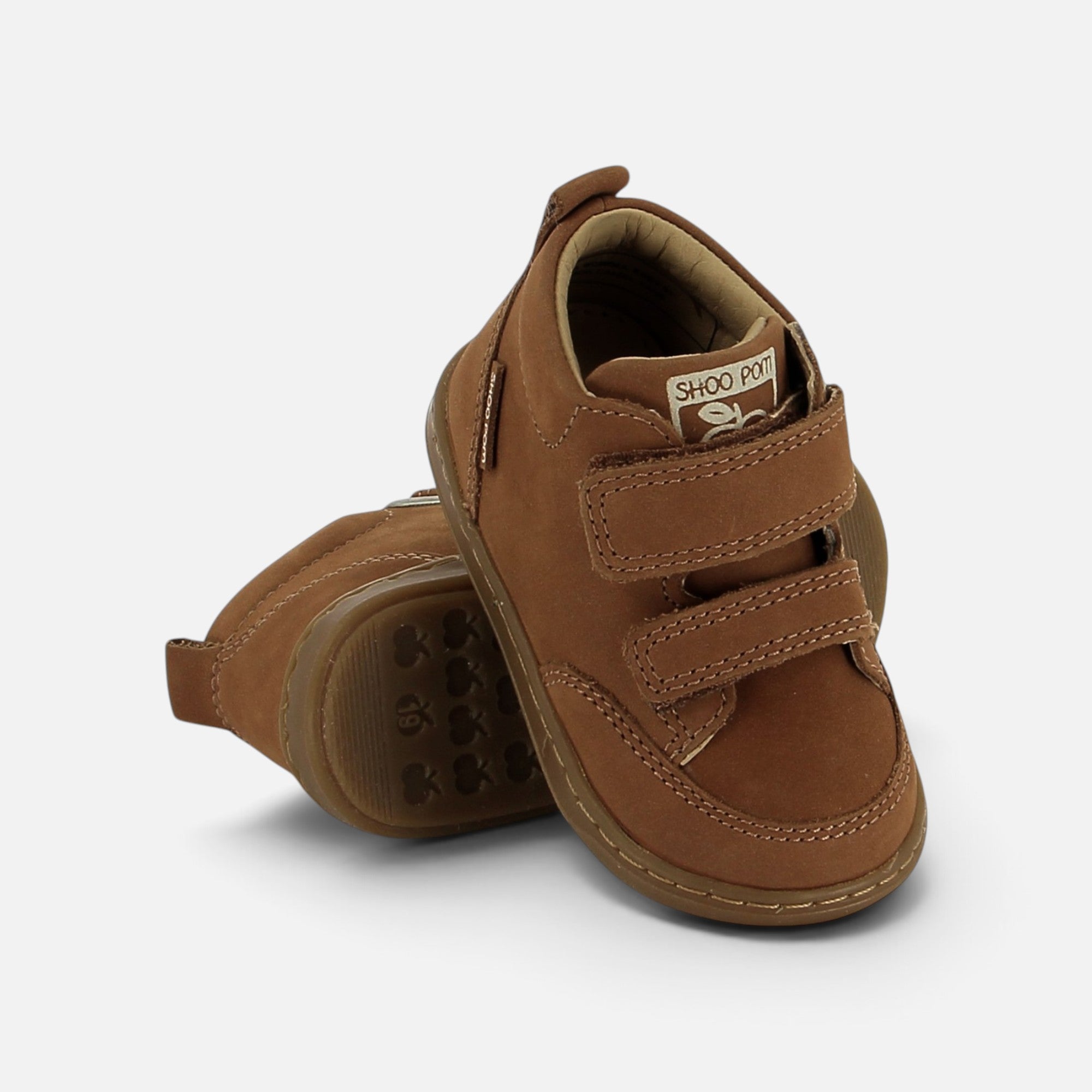 BOUBA SCROLL EASY - NUBUCK - CAMEL - BASKETS