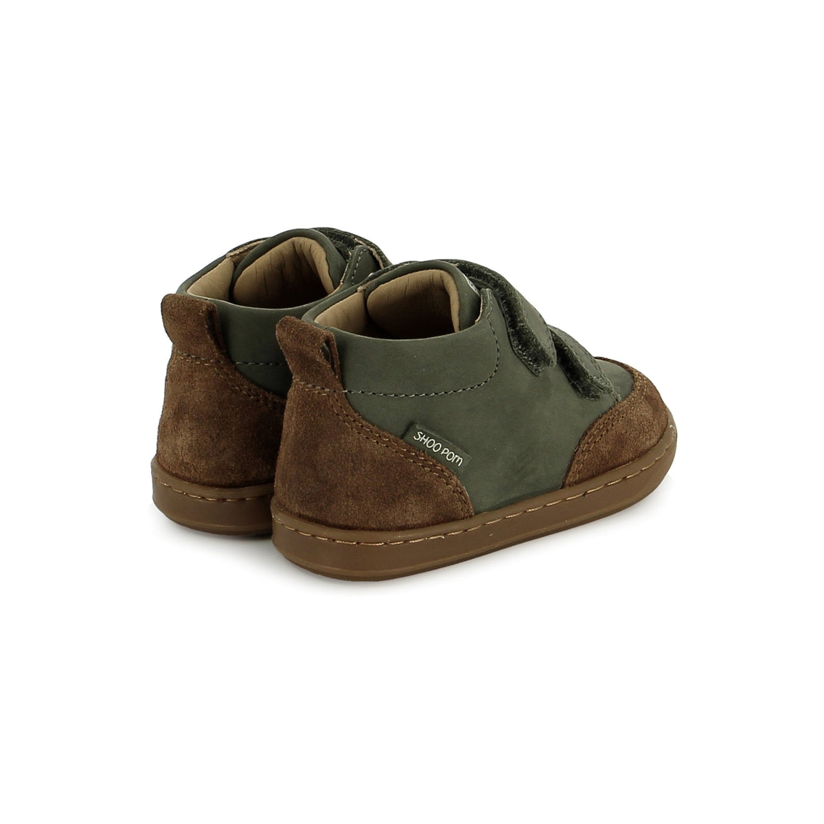 BOUBA SCROLL EASY - VELOURS-NUBUCK - KAKI-CAMEL