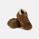 BOUBA ZIP DESERT FUR VELOURS OILY DARK CAMEL BASKETS