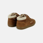BOUBA ZIP DESERT FUR VELOURS OILY DARK CAMEL BASKETS