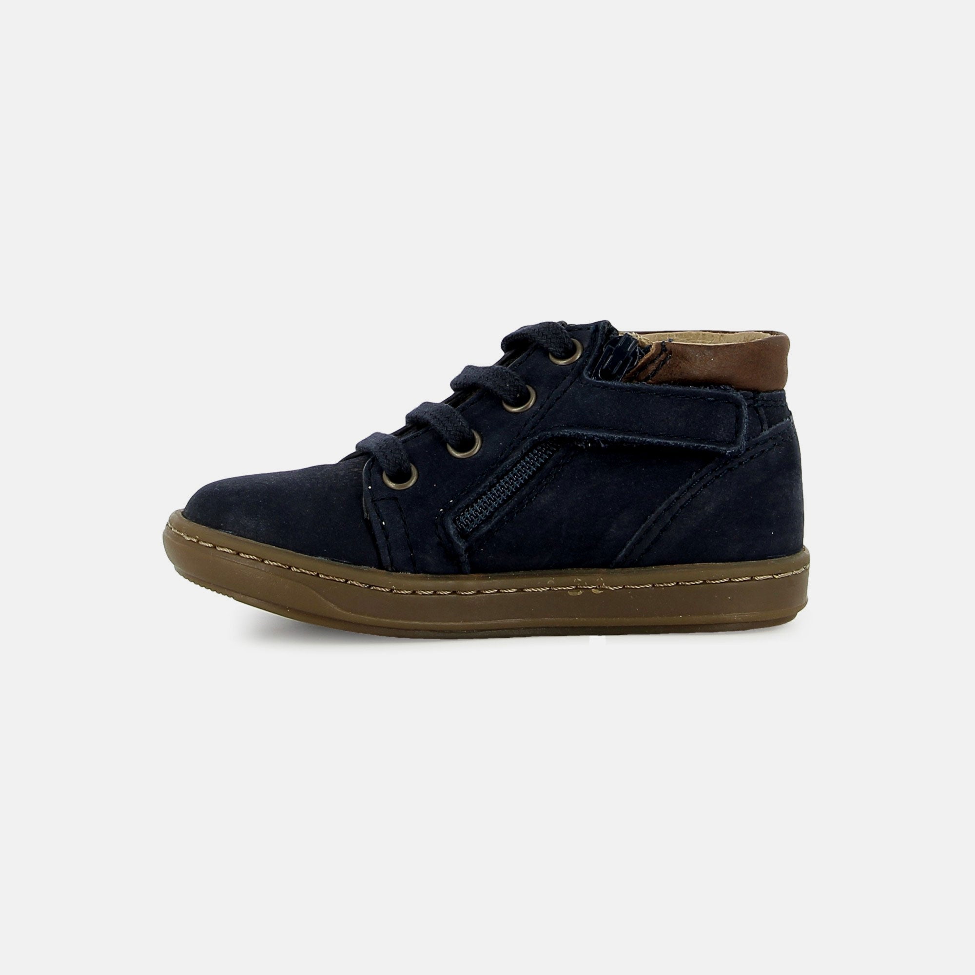 BOUBA ZIP DESERT - LONGBEACH - NAVY-CHOCO - BASKETS