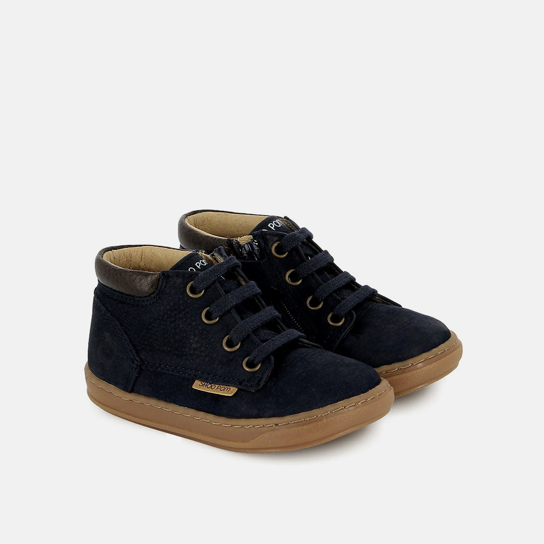 BOUBA ZIP DESERT - LONGBEACH - NAVY-CHOCO - BASKETS