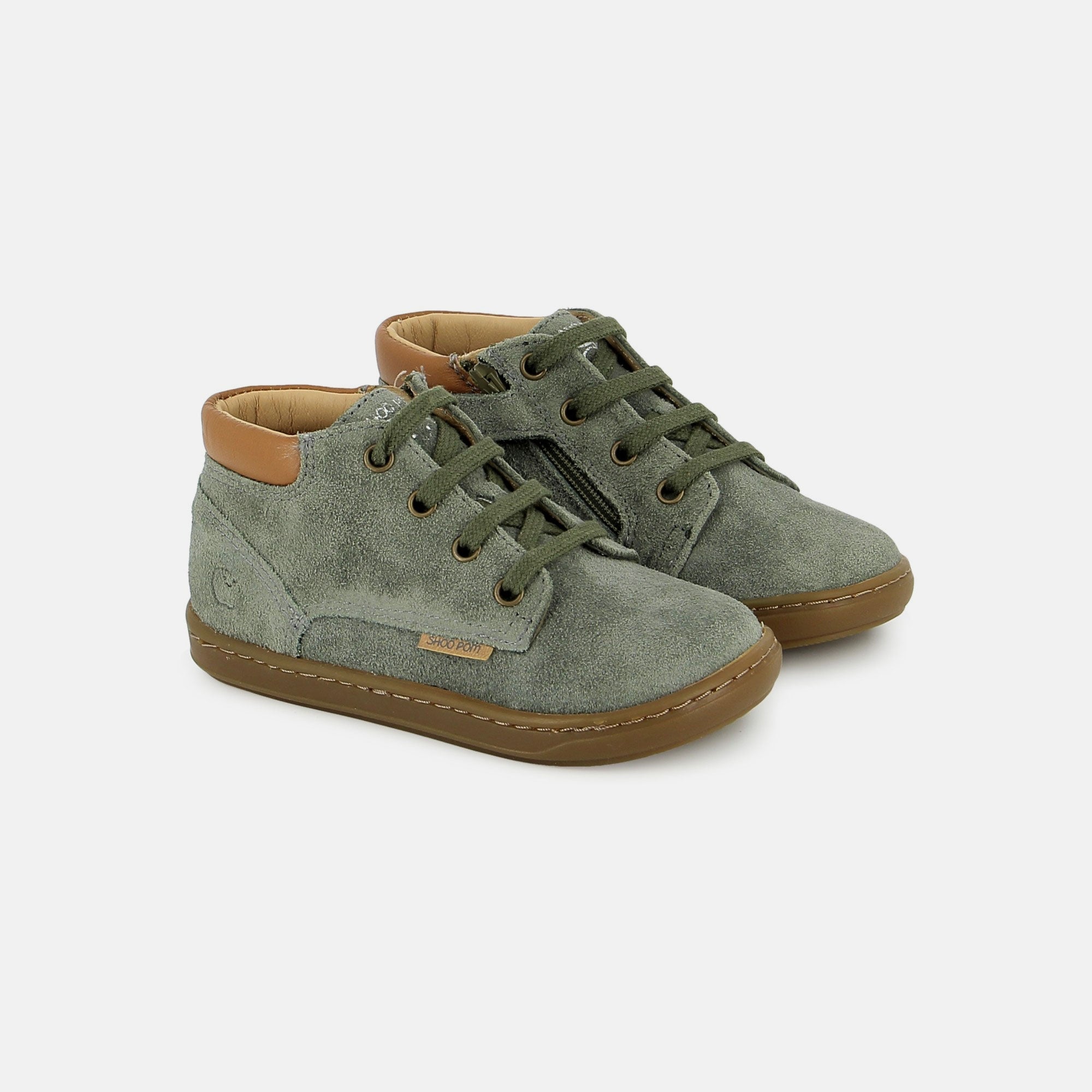 BOUBA ZIP DESERT VELOURS CARCIOFO BASKETS