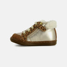 BOUBA ZIP HAIR - COW ARTIC - LT BRONZE - BASKETS