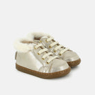 BOUBA ZIP HAIR MINI CLOUD BEIGE PLATINE BASKETS