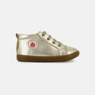 BOUBA ZIP LACE COW ARTIC LT BRONZE BASKETS