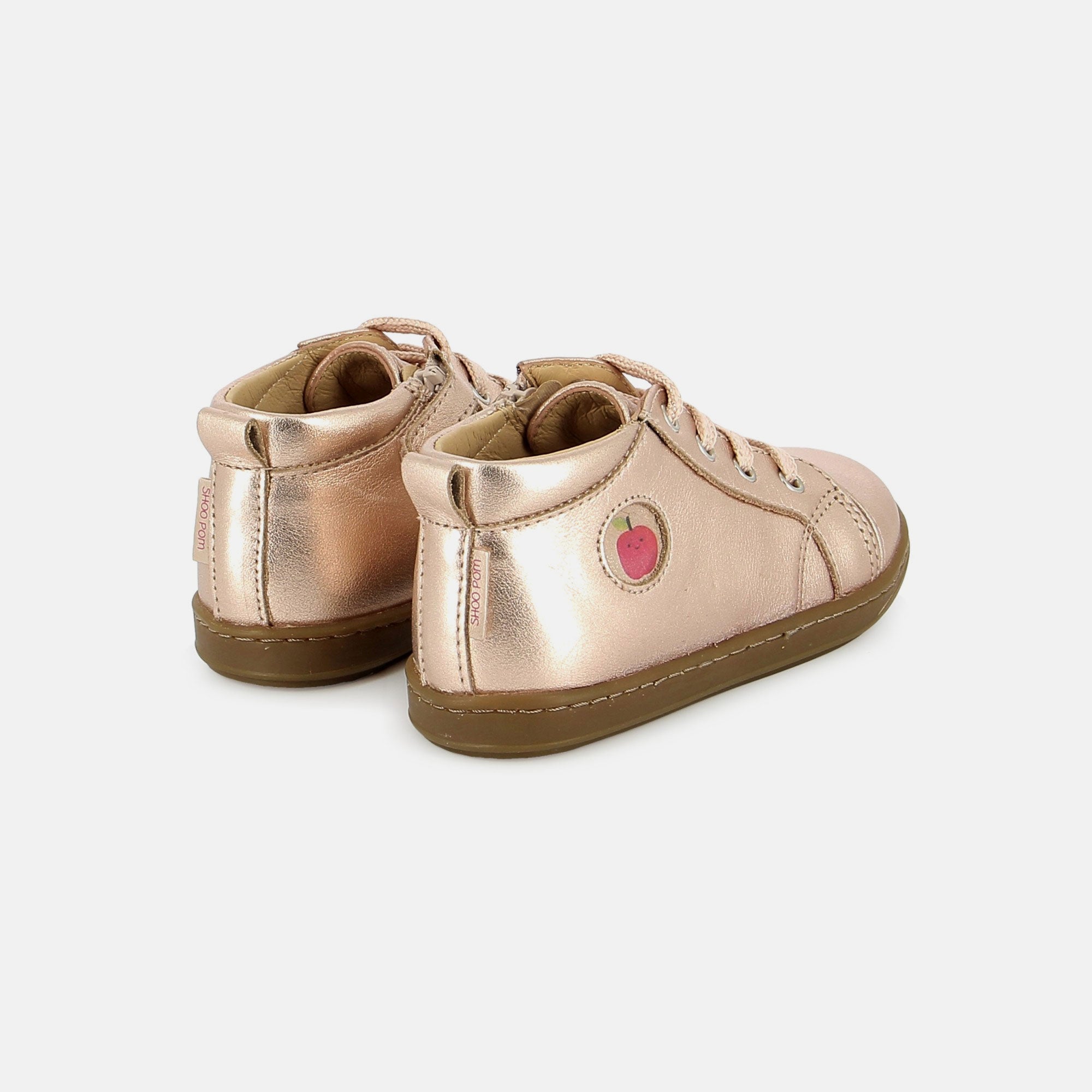 BOUBA ZIP LACE LAMINATO COPPER BASKETS