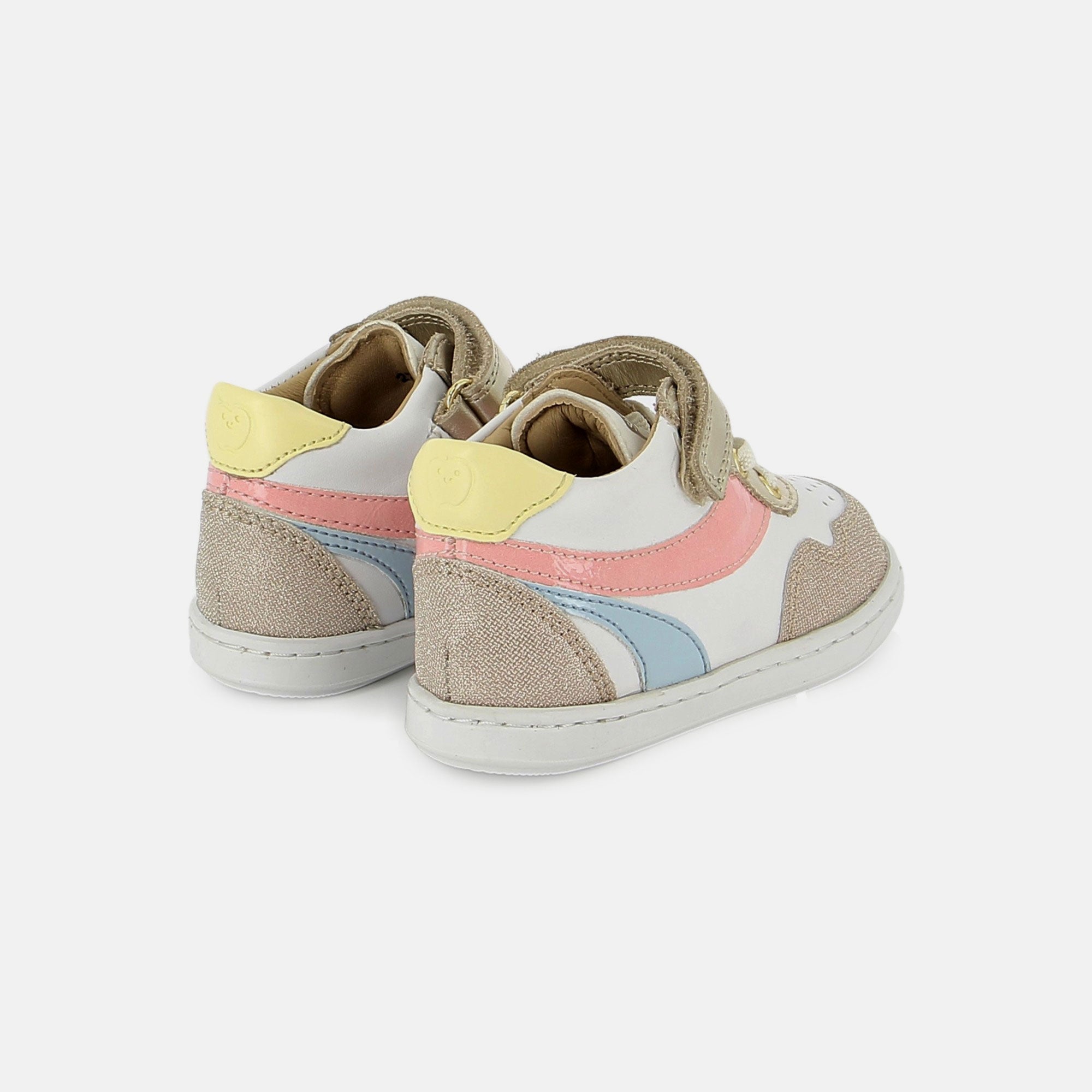 BOUBA ZIVA - LAMINATO - WHITE-PLATINE - BASKETS