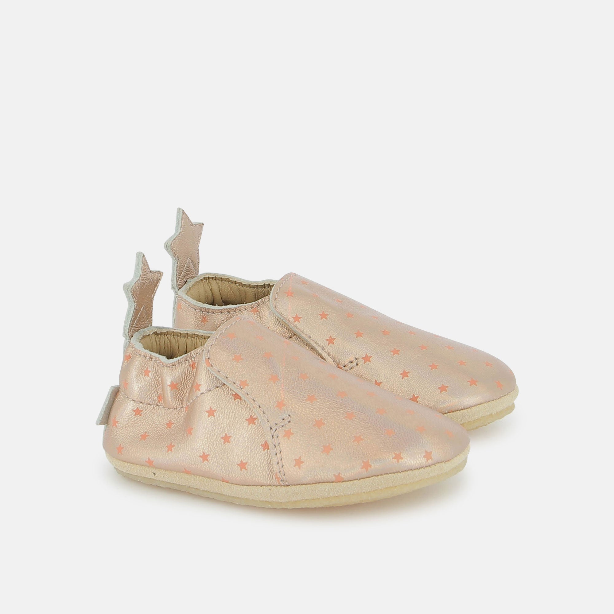 DOUDOU STAR - SHEEP NAPPA - MINI STAR COPPER-PAP - CHAUSSONS