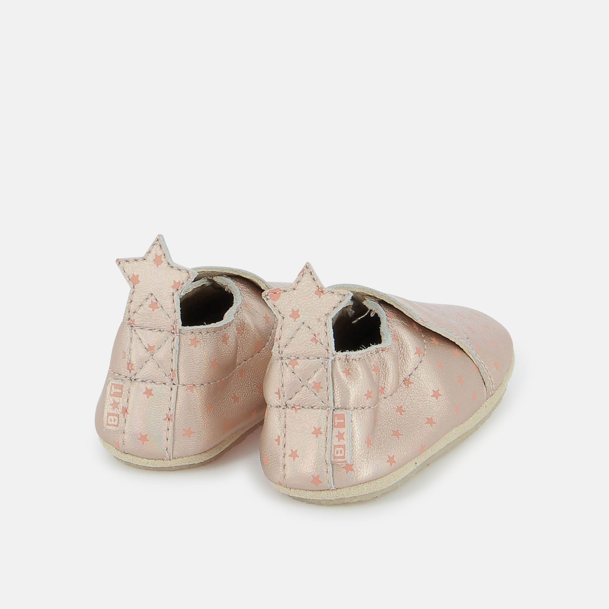 DOUDOU STAR - SHEEP NAPPA - MINI STAR COPPER-PAP - CHAUSSONS