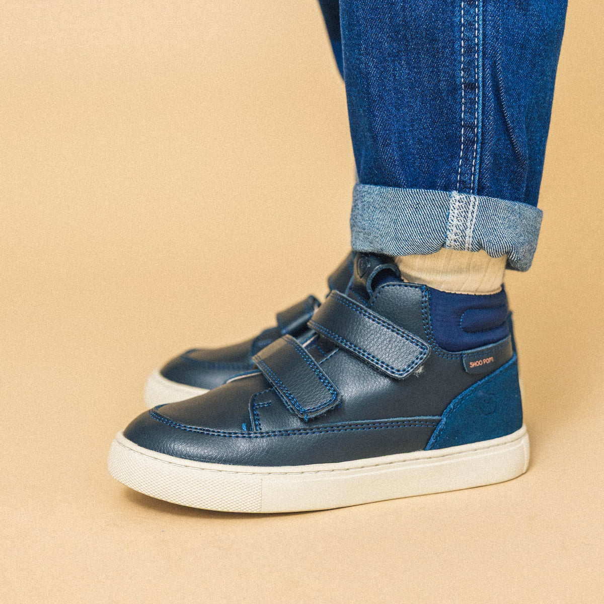 SPEL DESERT SCRATCH - NAPPA - MARINE - SNEAKERS