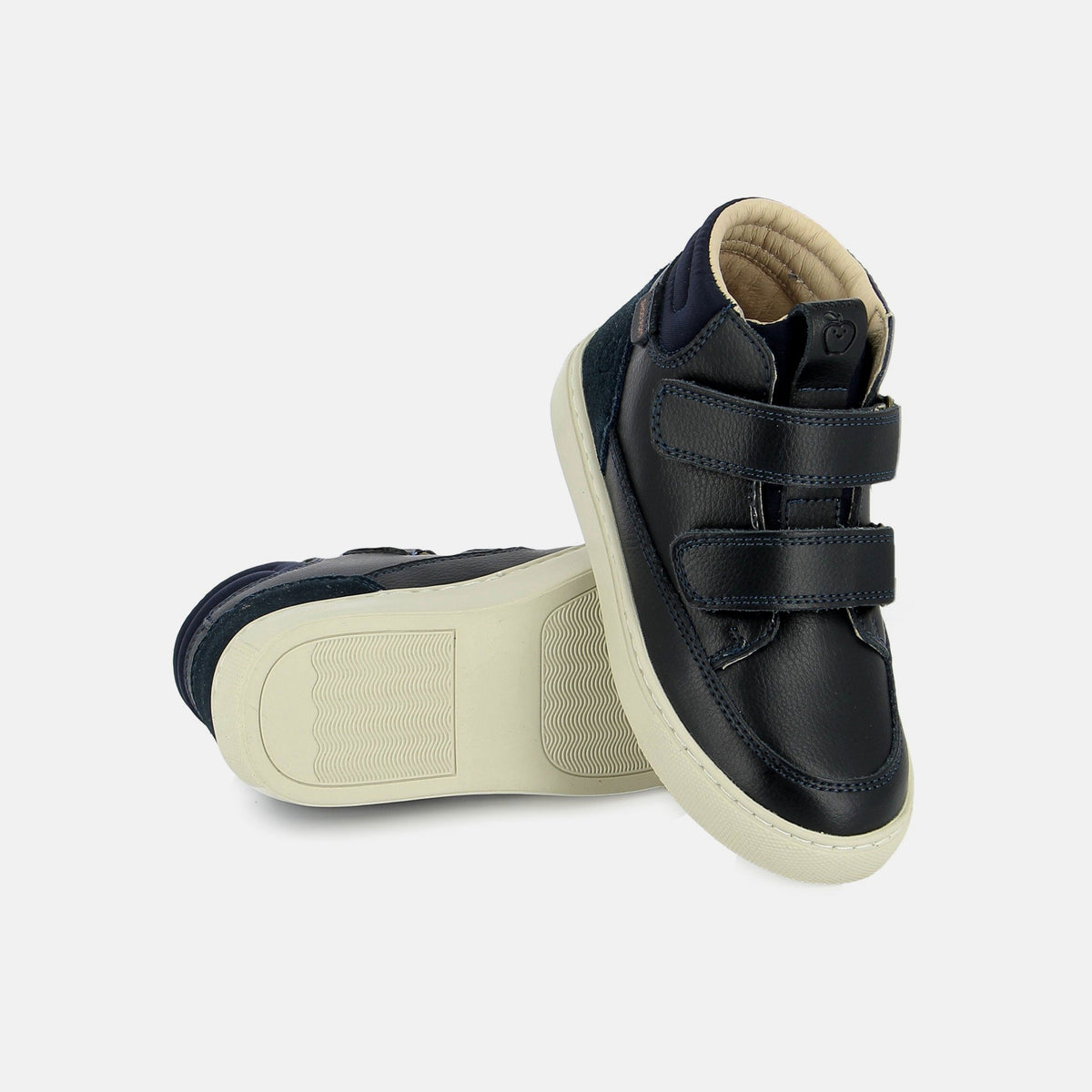 SPEL WOESTIJN SCRATCH NAPPA MARINE SNEAKERS