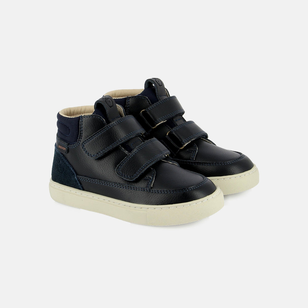 SPEL WOESTIJN SCRATCH NAPPA MARINE SNEAKERS