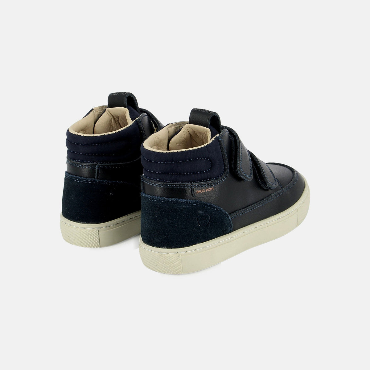 SPEL WOESTIJN SCRATCH NAPPA MARINE SNEAKERS
