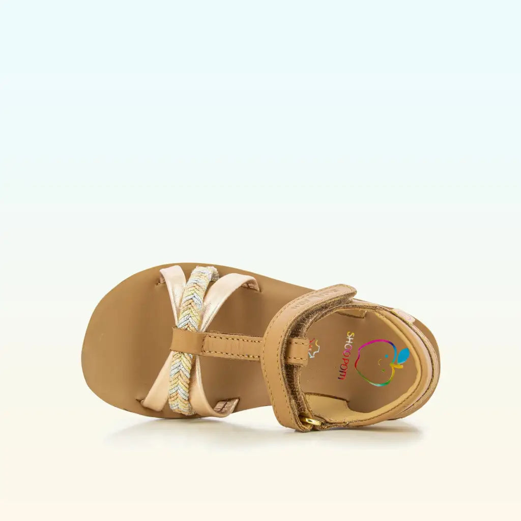 GOA SALOME - NAPPA - CAMEL - METAL