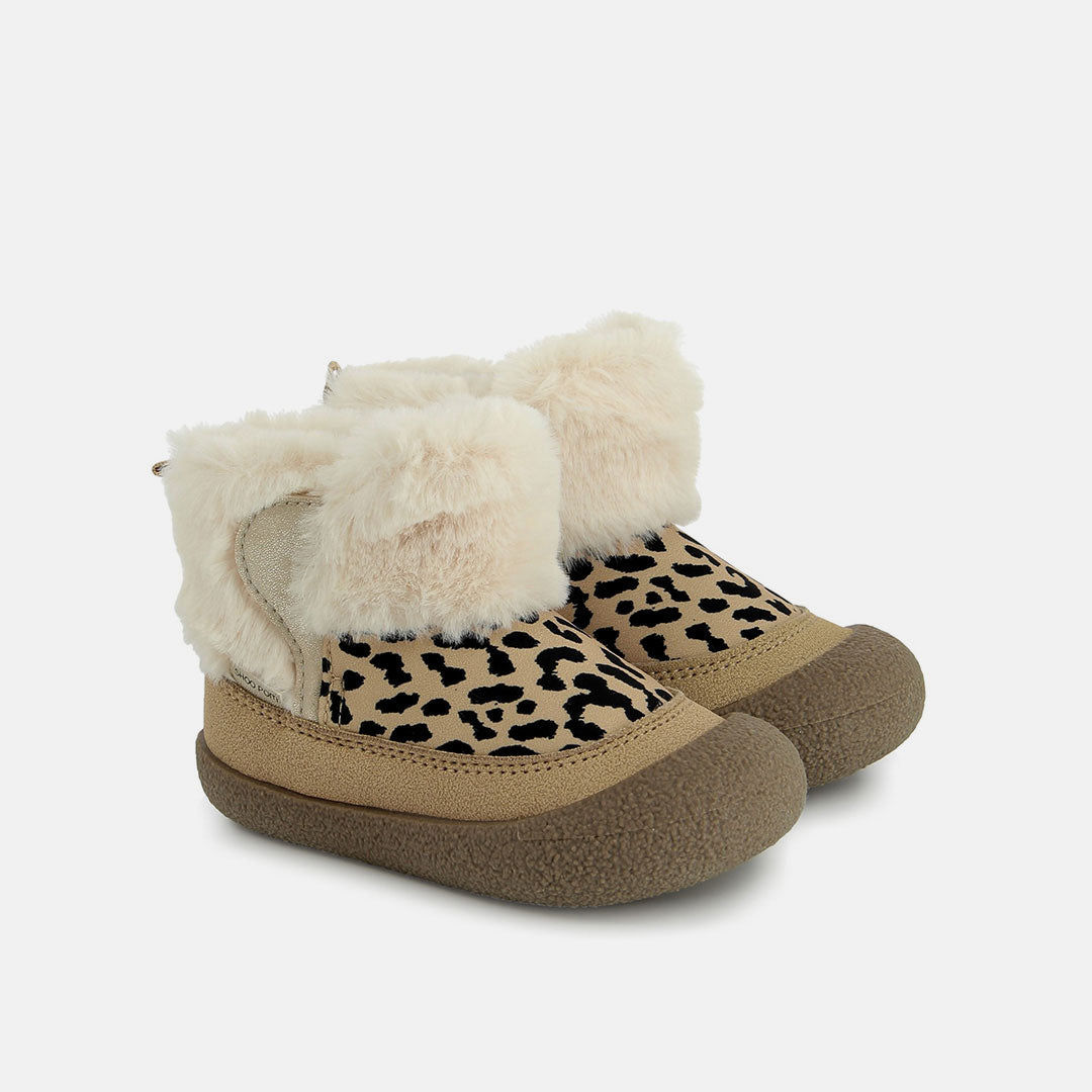 GRIGRI BOOTS FUR - NYLON FOURRE - LEO