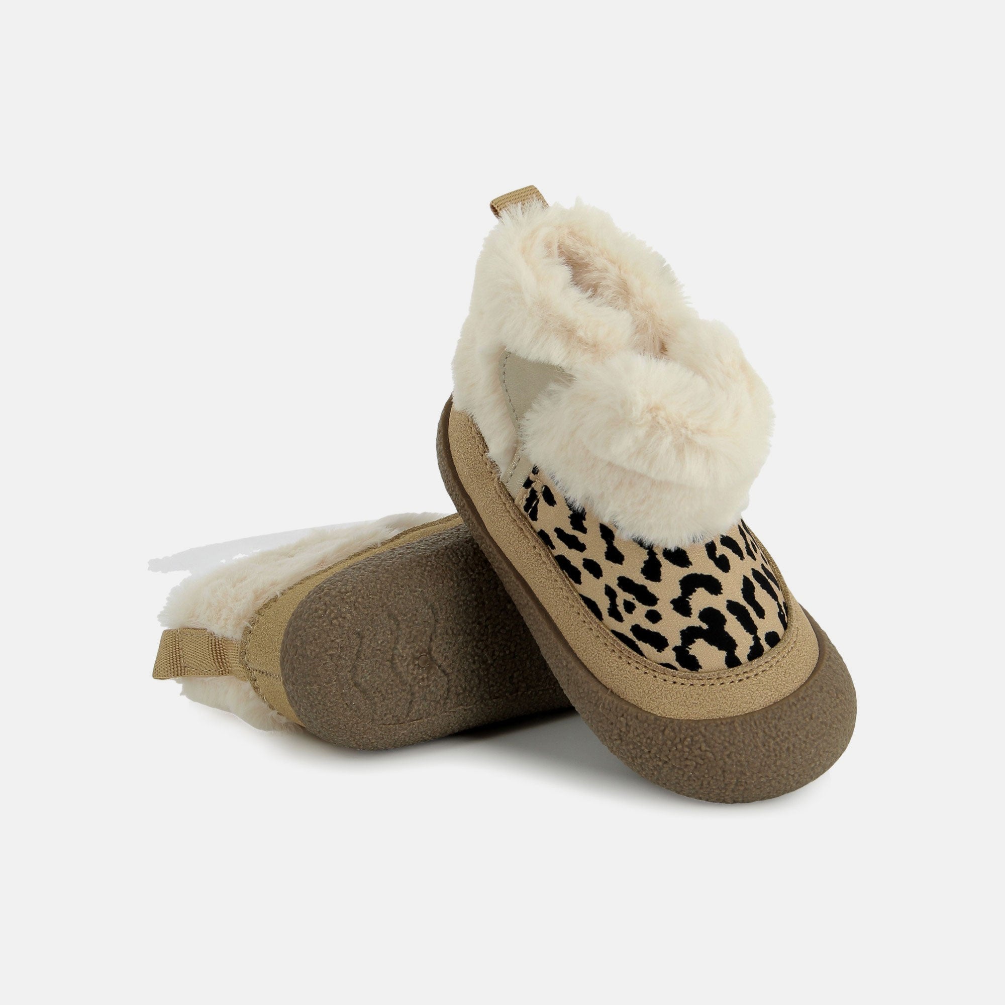 GRIGRI BOOTS FUR - NYLON FOURRE - LEO