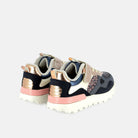 JOGGY SCRATCH - LAMINATO-GLITTE - NAVY-POUDER-COPPER