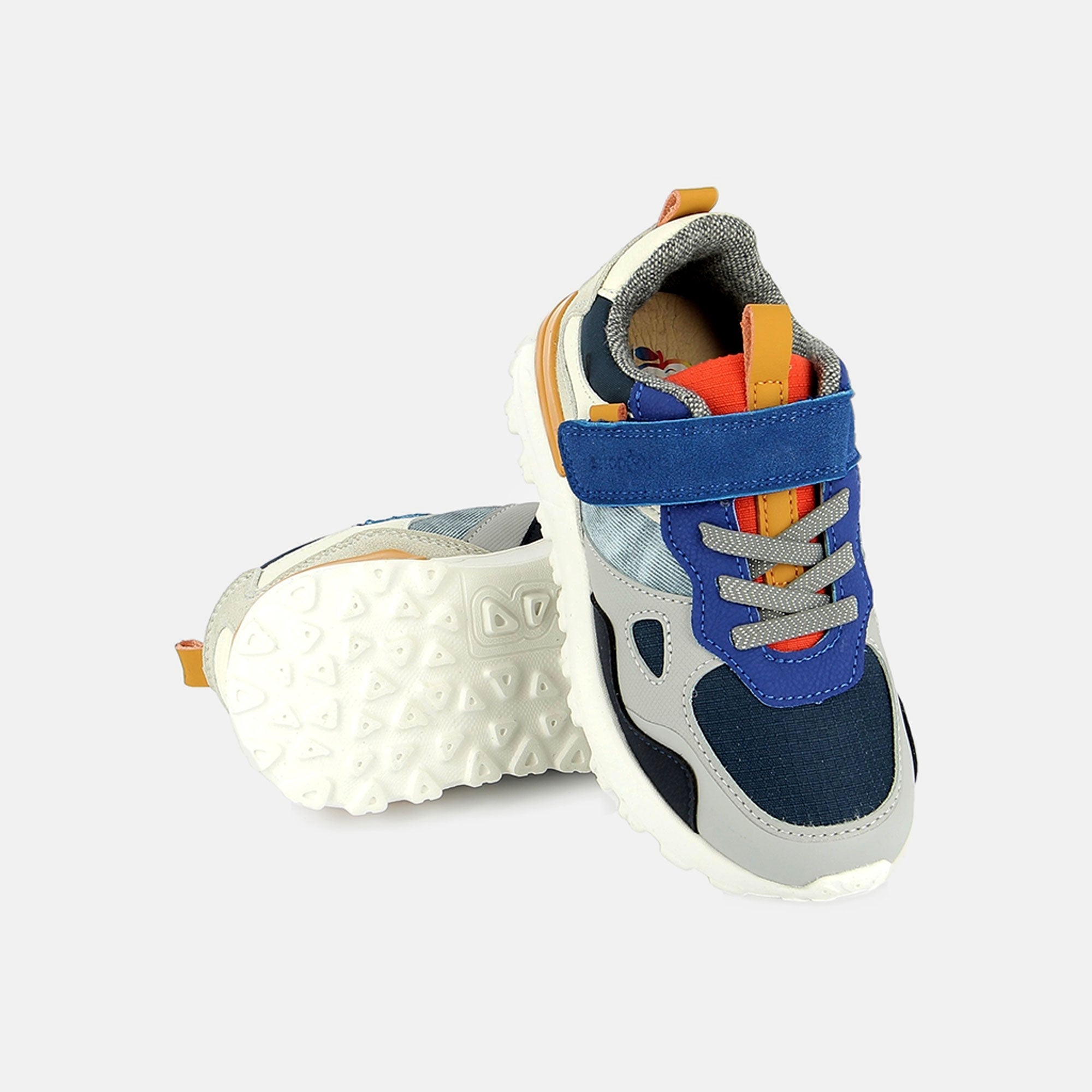 JOGGY SCRATCH - NYLON-DENIM - NAVY-JEANS-GREY