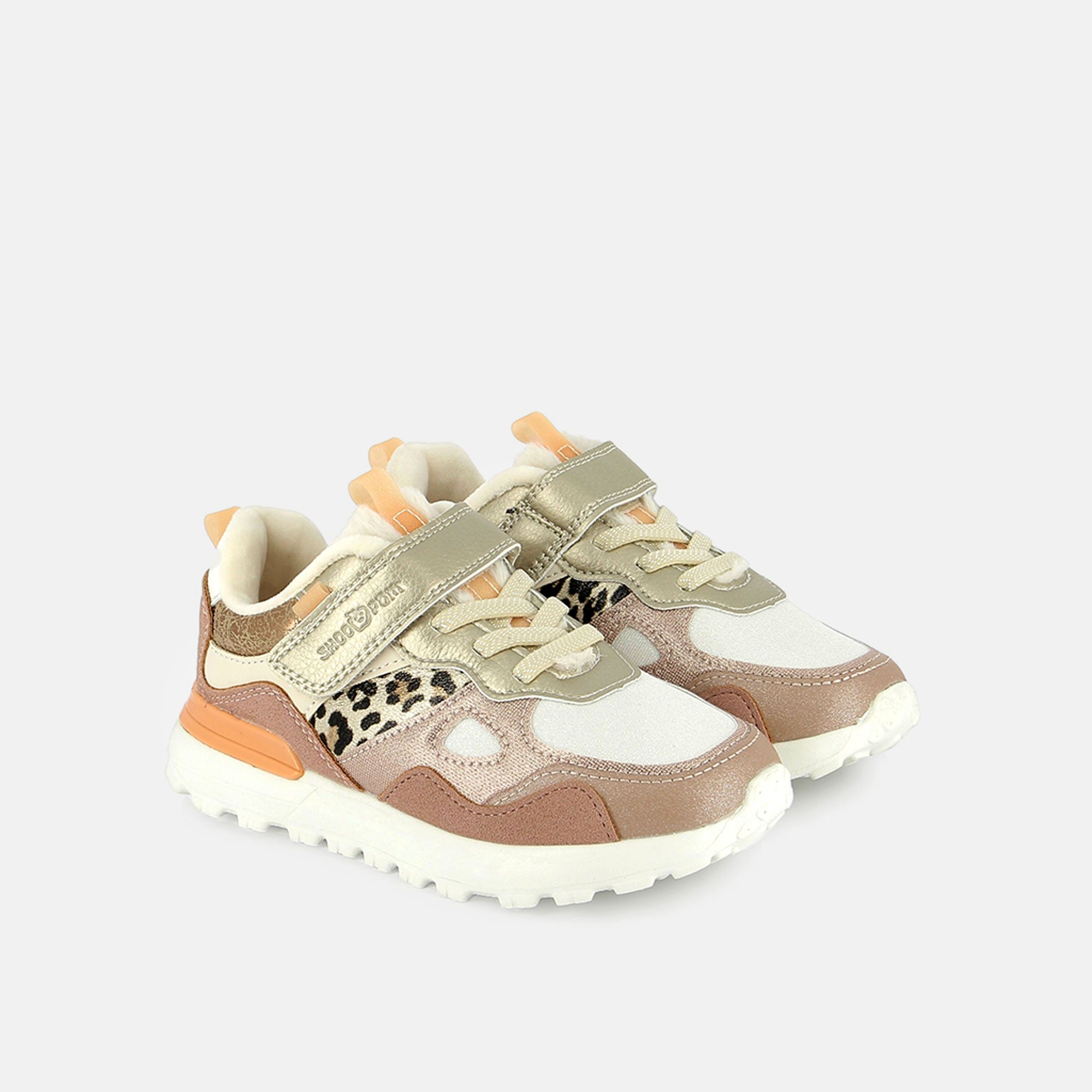 JOGGY SCRATCH - NYLON-FUR - LEO-PLATINE-OLD PINK