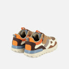 JOGGY SCRATCH - NYLON-GRID - CAMEL-OFF WHITE-ORAN