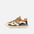 JOGGY SCRATCH - NYLON-GRID - CAMEL-OFF WHITE-ORAN