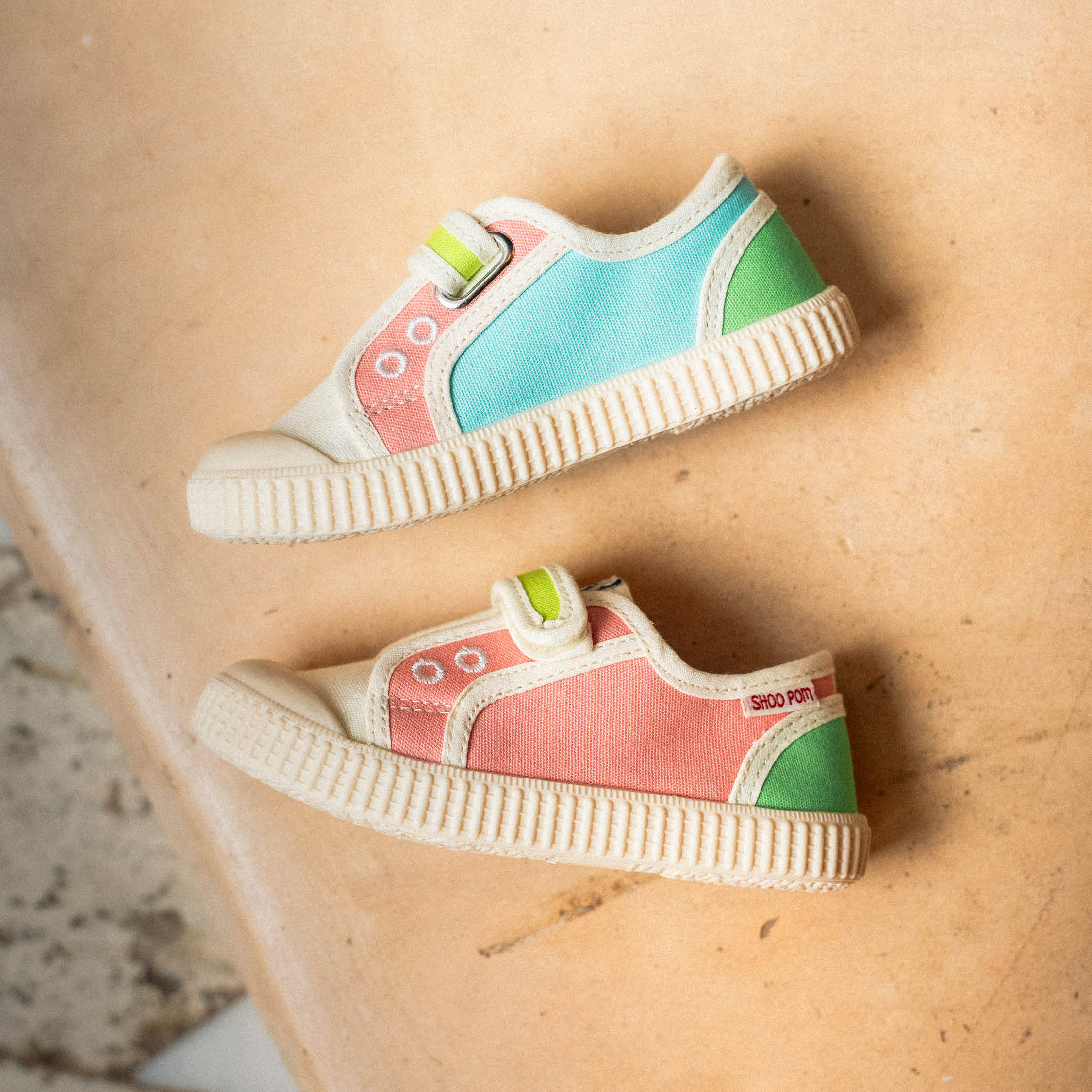 JUJU EASY - CANVAS - PINK-MULTI - DERBY