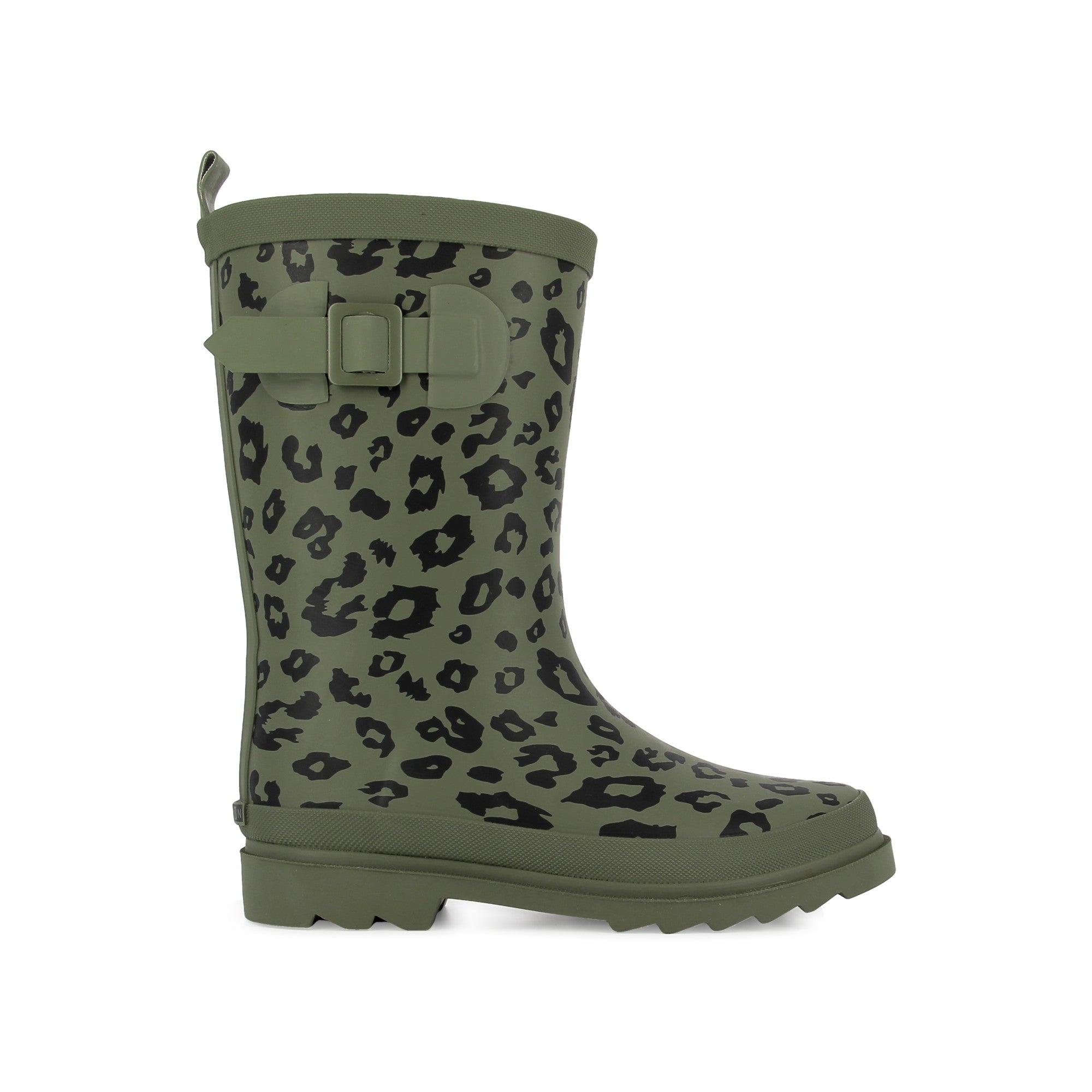 PICKER HI - CAOUTCHOUC - LEO KAKI - BOTTES DE PLUIE