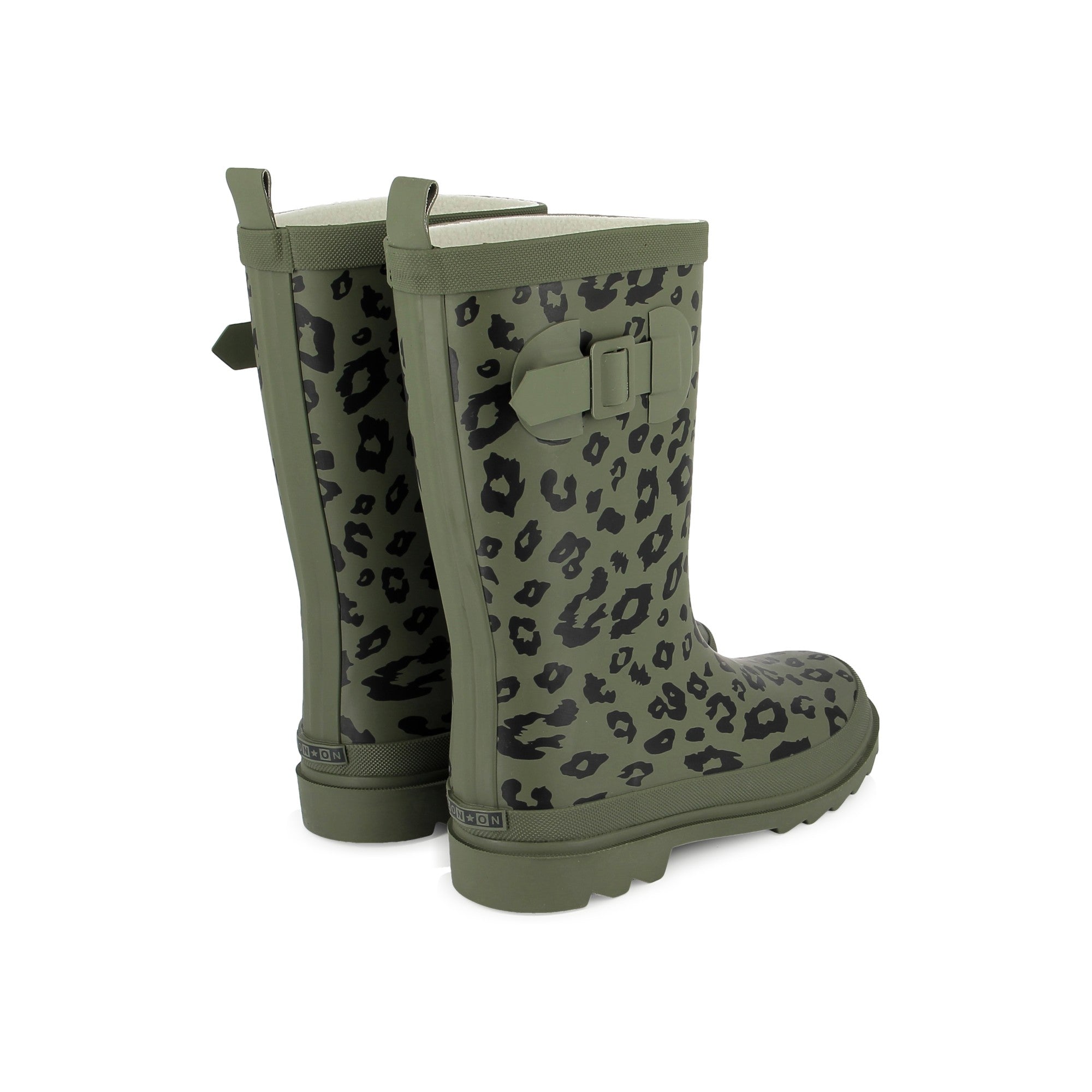 PICKER HI - CAOUTCHOUC - LEO KAKI - BOTTES DE PLUIE