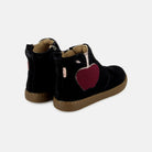 PLAY APPLE TUFF VELOURS OILY NAVY BOOTS & BOTTINES