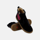 PLAY APPLE TUFF VELOURS OILY NAVY BOOTS & BOTTINES