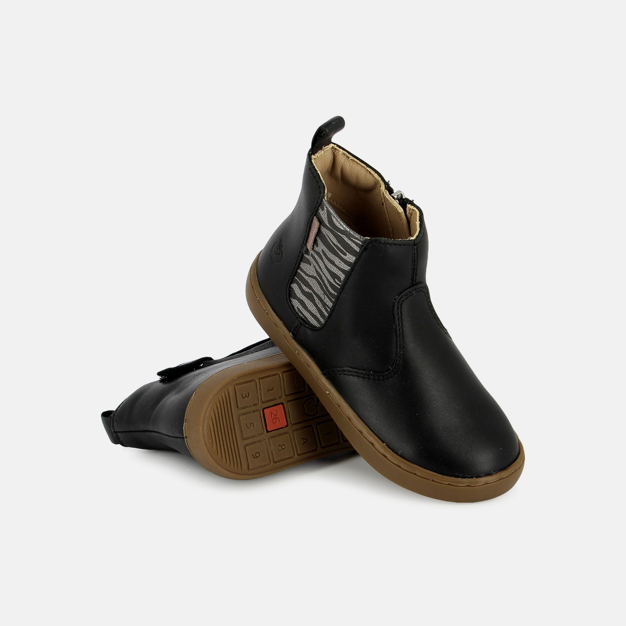 PLAY CHELSEA NAPPA BLACK BOOTS & BOTTINES