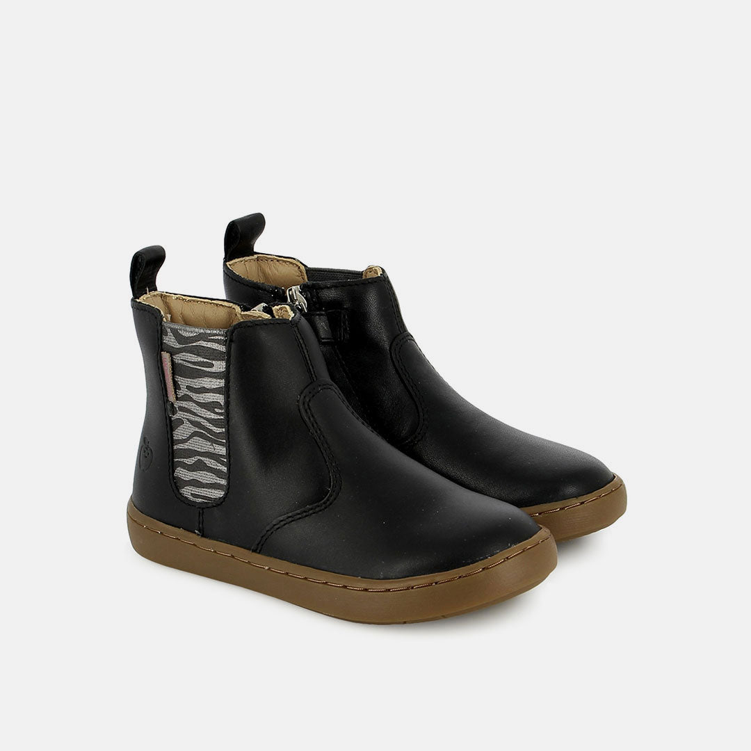 PLAY CHELSEA NAPPA BLACK BOOTS & BOTTINES