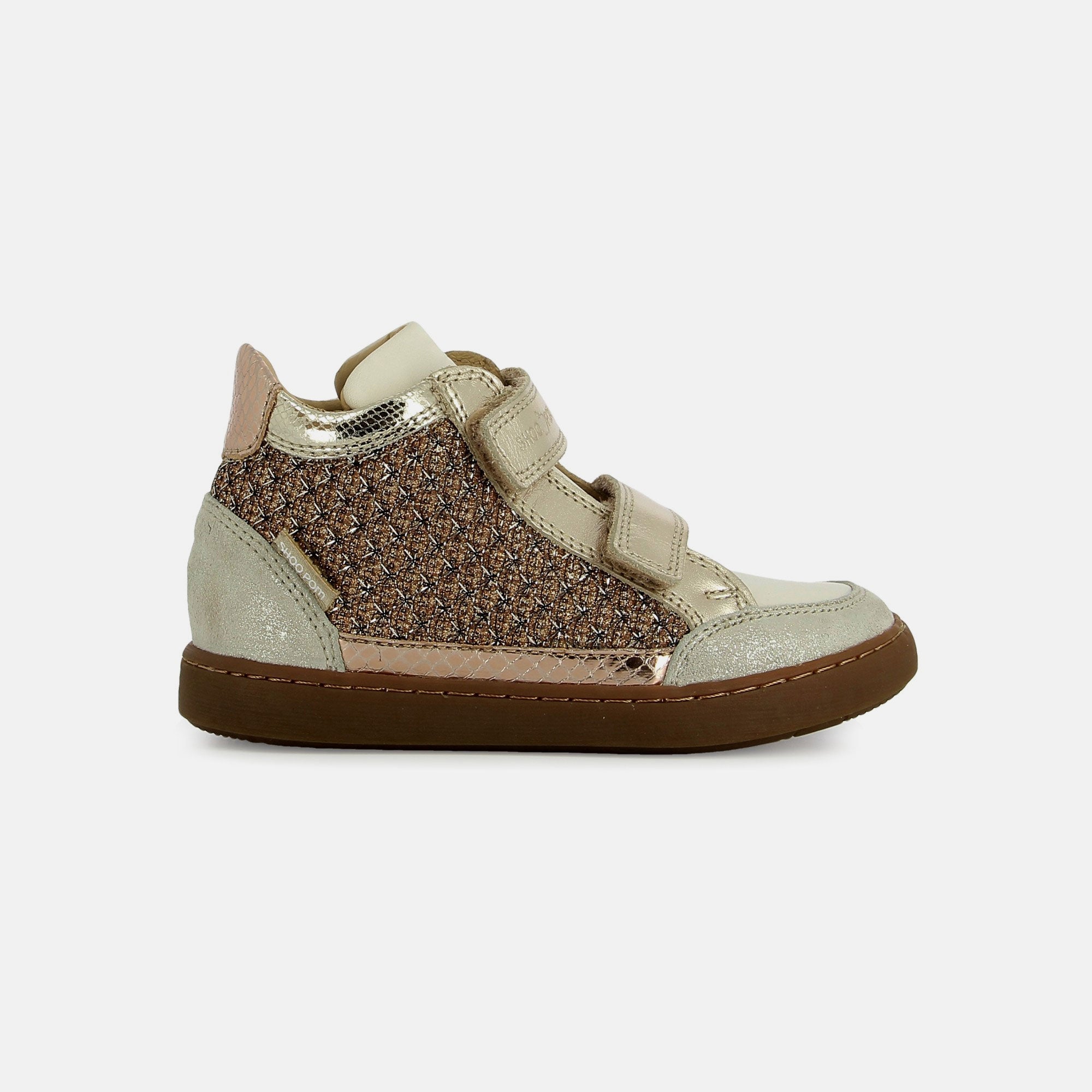 PLAY EASY CO - GLITTER CROSSY - PLATINE-WHITE - BASKETS