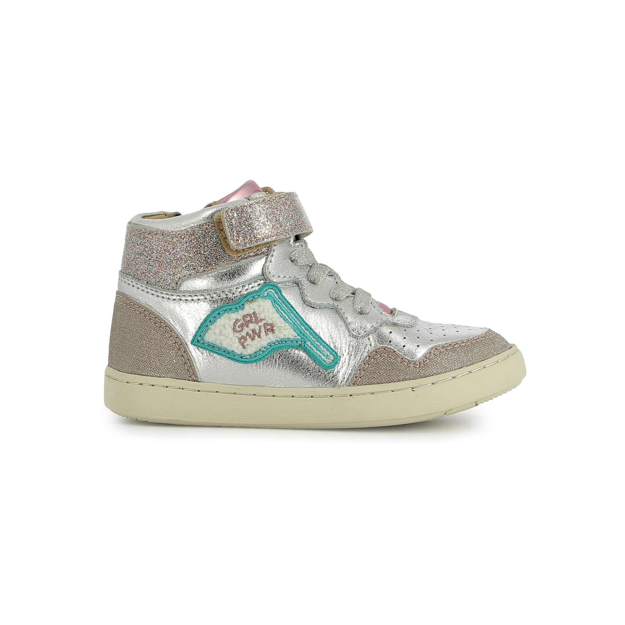 PLAY FLAG PWR GIRL - COW FLASH - SILVER - BASKETS